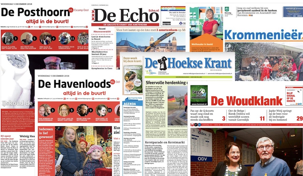 Huis-aan-huisbladen bereiken ruim de helft van Nederland - SVDJ
