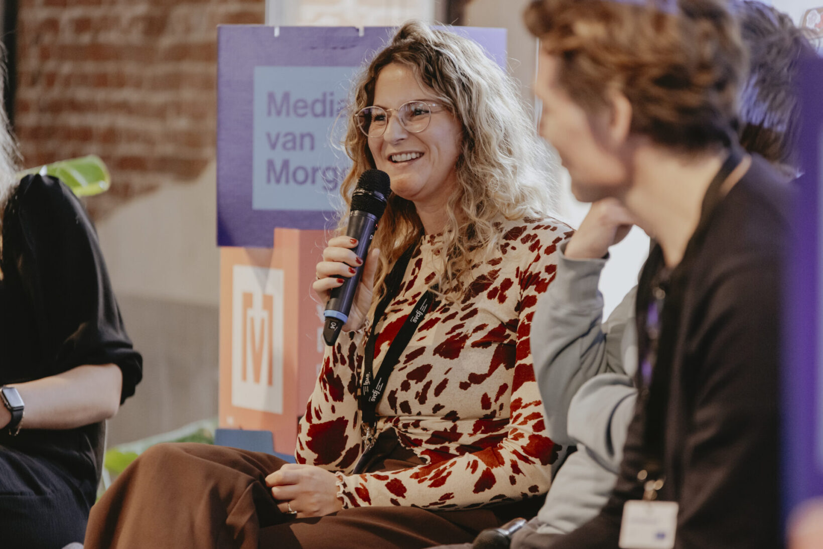 Romee Brouwer, Accelerator 2025 deelnemer in panelgesprek op Media van Morgen