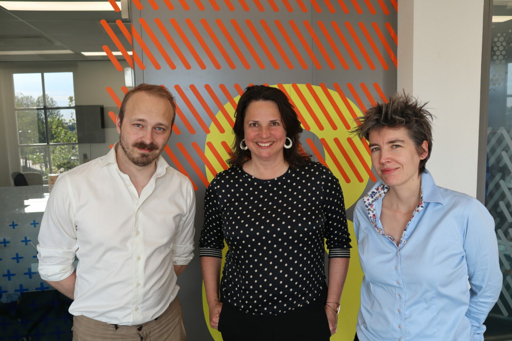Teams Brusselse Nieuwe bestaande uit drie personen