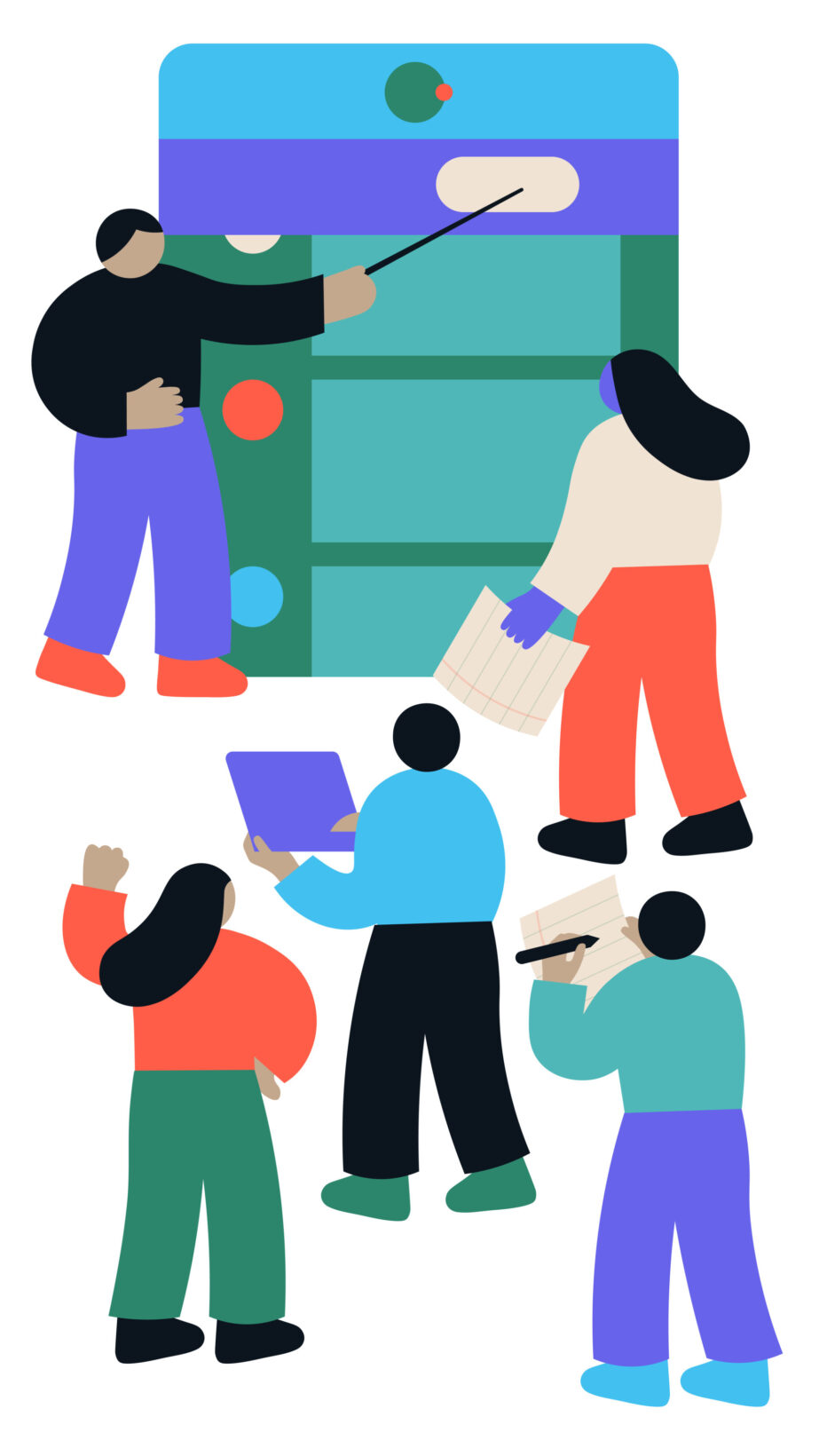 Illustratie van de redactiefeed van NU.nl